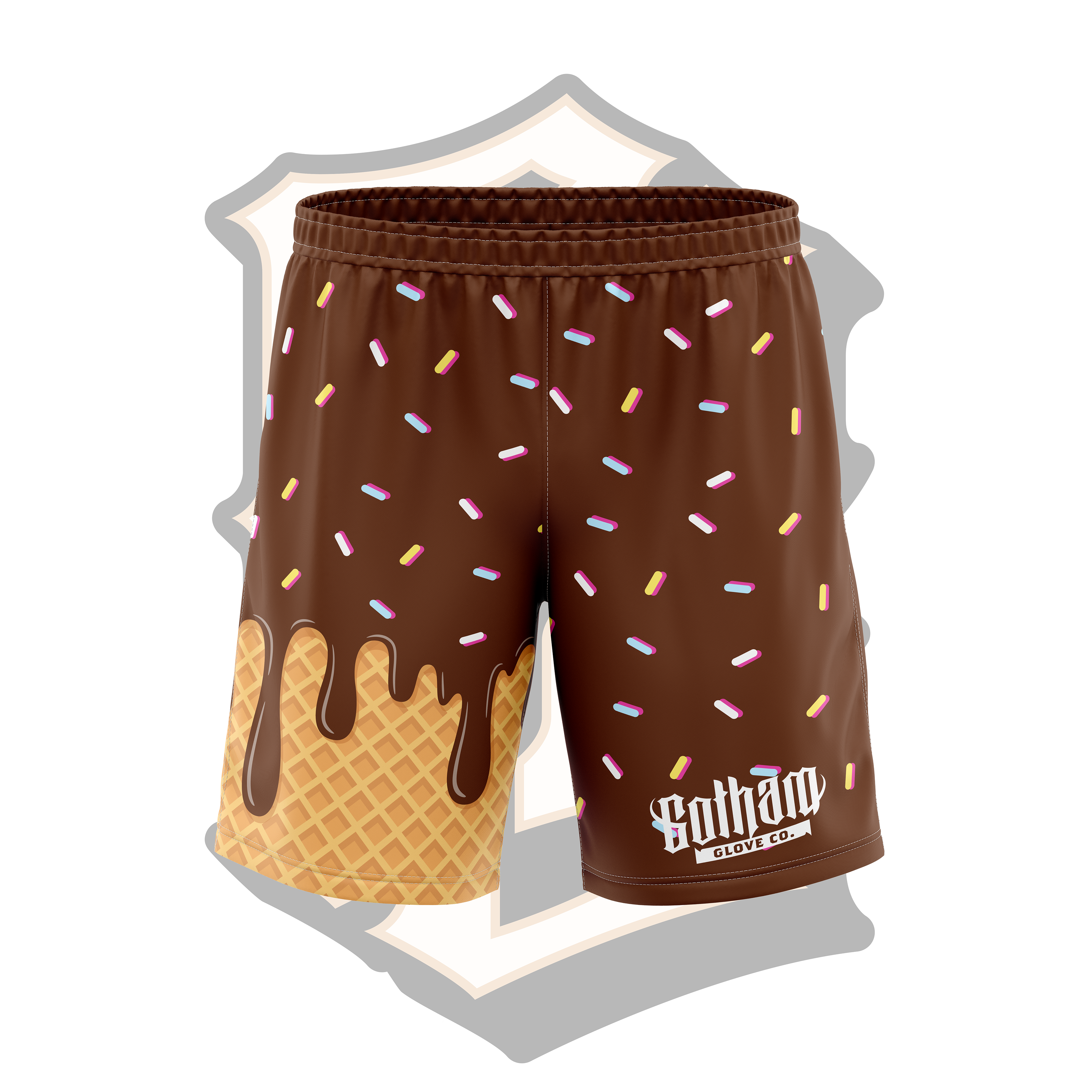 Ice Cream Mesh Shorts
