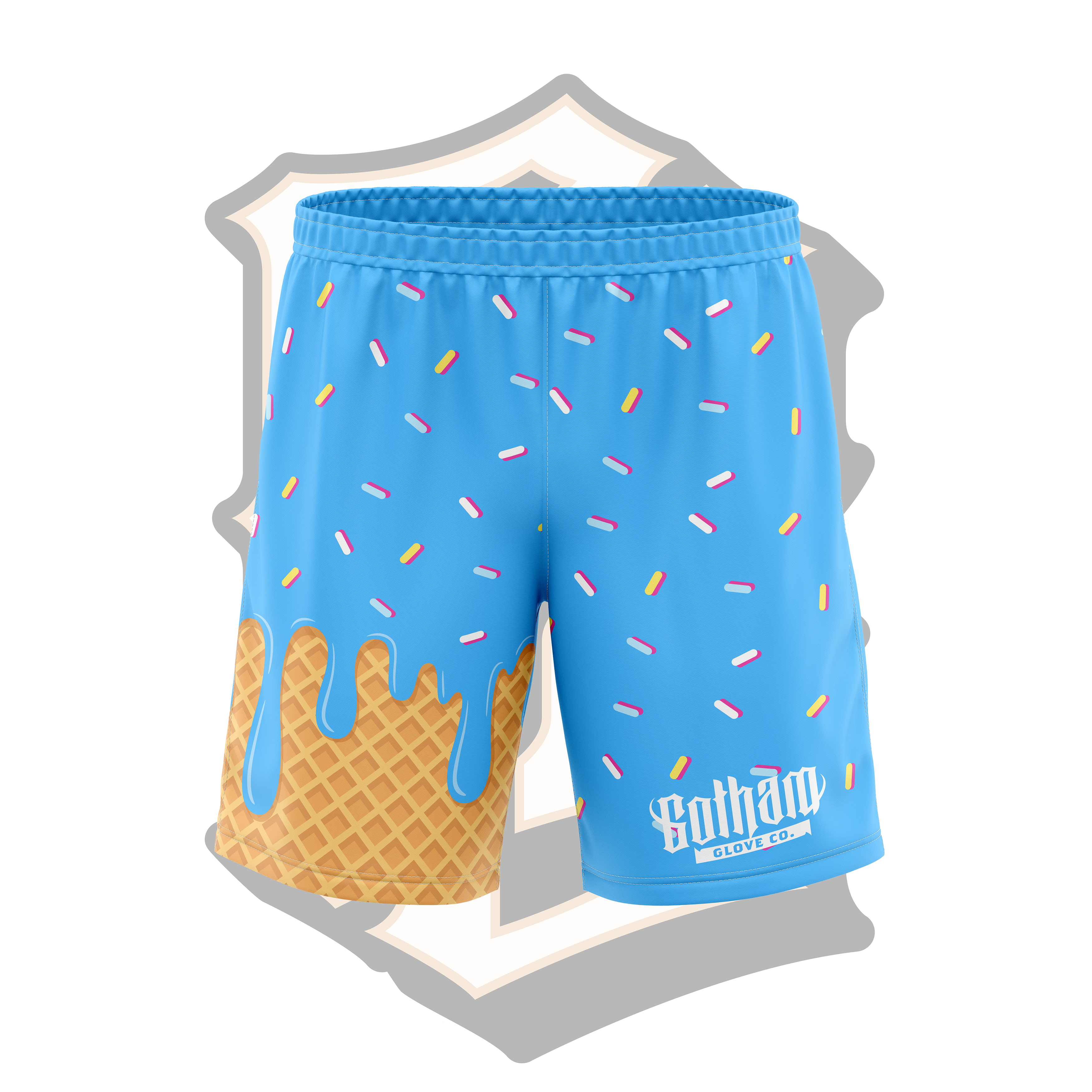 Ice Cream Mesh Shorts