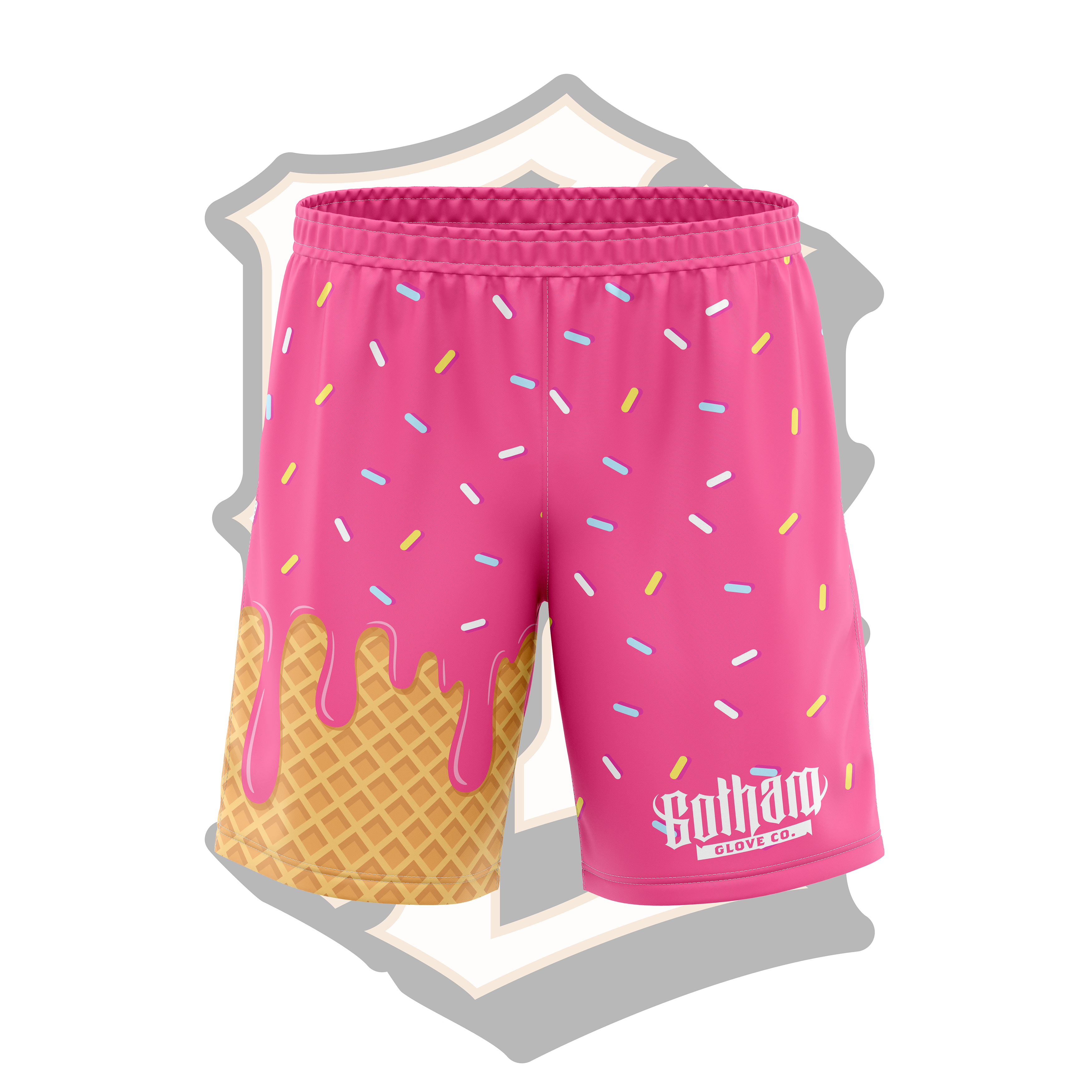 Ice Cream Mesh Shorts